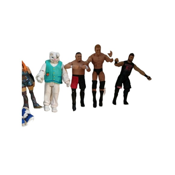 Mix Lot See Wrestlers Adam Rabbit Stone Cold Steve Austin Becky Lynch (8) - Picture 8 of 9